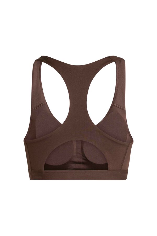 Adidas Sujetador deportivo Optime Essentials marr&oacute;n