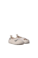 Toni Pons Children's Synthetic Fur Slipper white