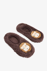 Penti Lion Non-Slip Sole Home Slippers For Boys nude