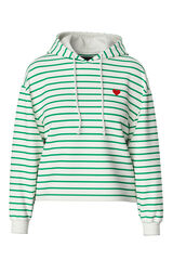 Pieces Sweatshirt com capuz branco