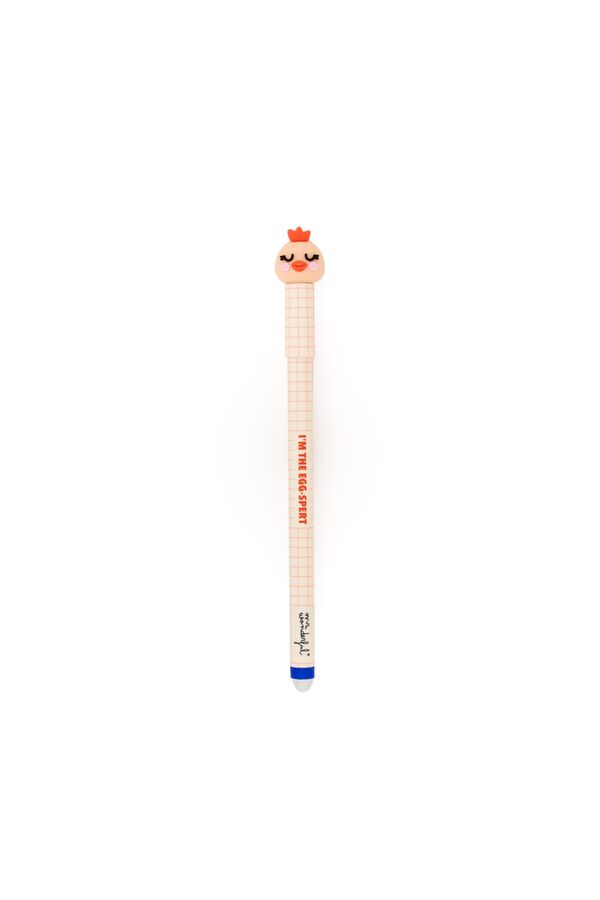 Mr. Wonderful Erasable pen Bo-Bo hen - I'm the egg-spert printed