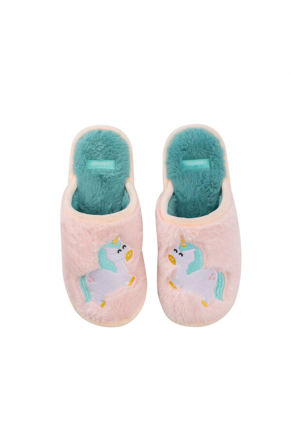Womensecret Unicorn slippers pink