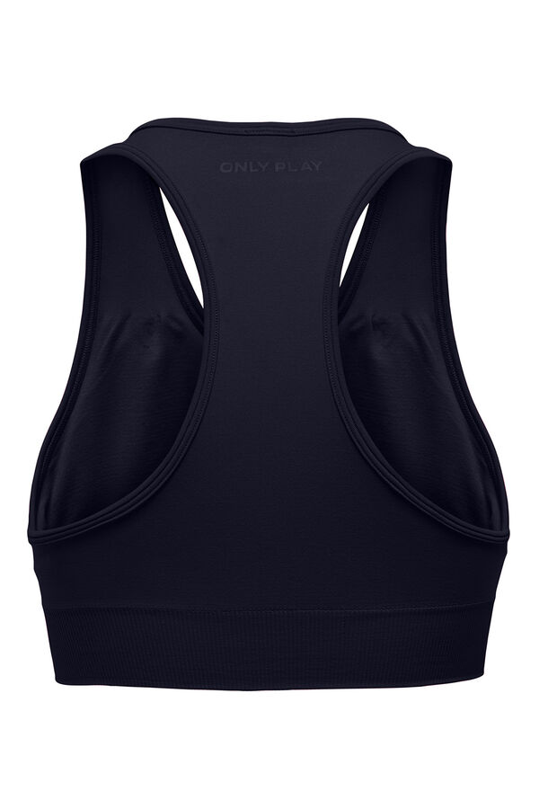 Only Play Sujetador deportivo espalda cruzada azul
