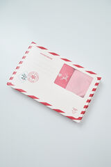 Women'secret Red classic Christmas print 3-pack panties printed