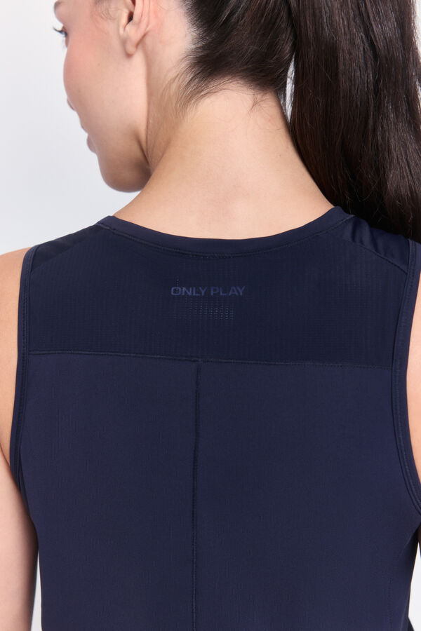 Only Play Sport-Tr&auml;gershirt Blau