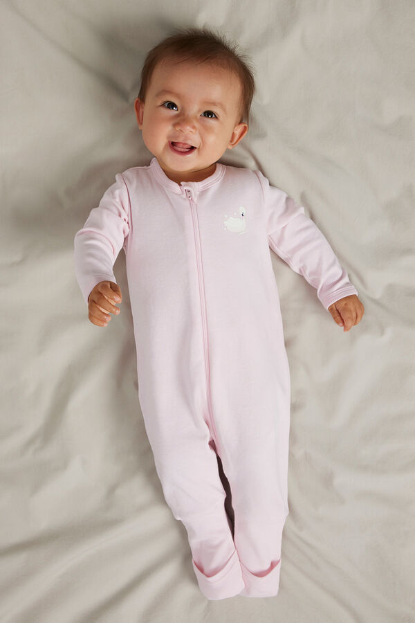 Name it Swan print pack of pyjamas blue