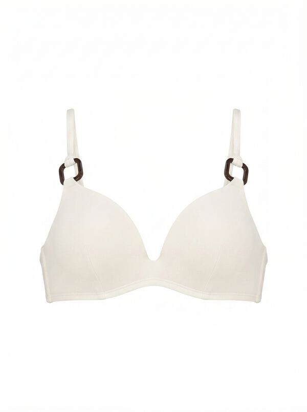 Women'secret Beli super push up top bikinija Bež