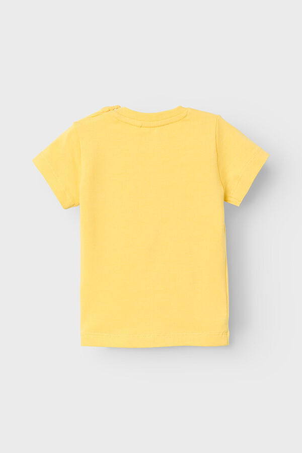 Womensecret Camiseta de niño manga corta amarillo