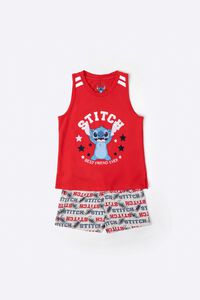 Admas Pijama corto Stitch university