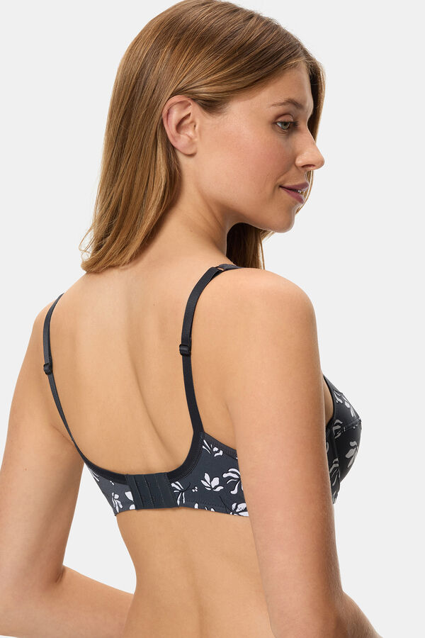 DIM Generous High-Capacity Underwire Bra  Print