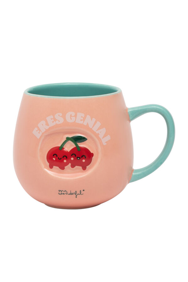 Womensecret Mug 3D Cherries - Eres genial rávasalt mintás