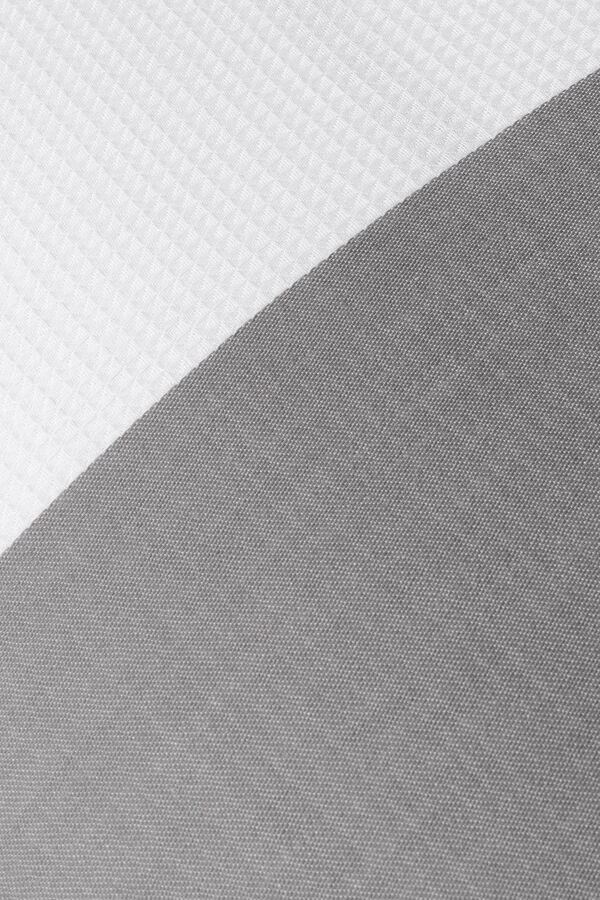 Womensecret Patchwork cotton pillowcase grey
