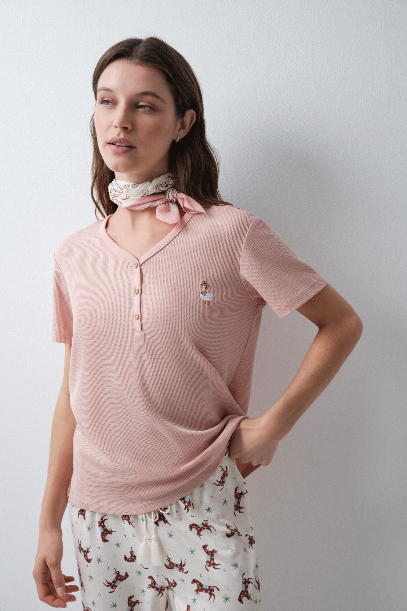 Women'secret Roze majica kratkih rukava