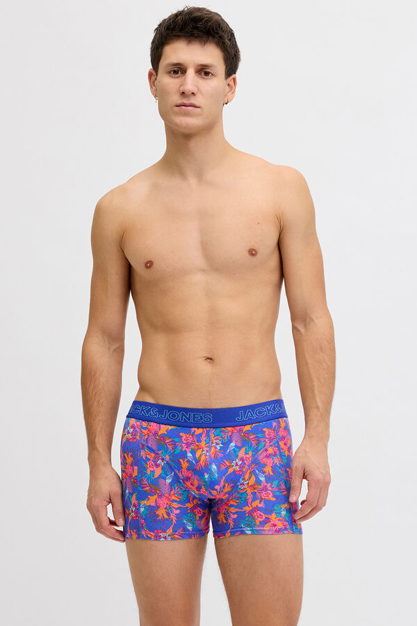 Jack & Jones 3-pack floral boxers blue