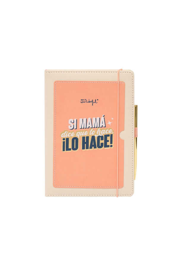 Womensecret Notebook with pocket mit Print