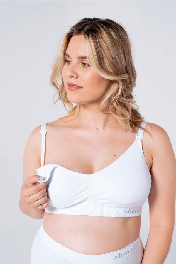 Womensecret Nursing seamless bra white
