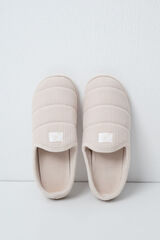 Women'secret Beige padded sole slippers nude