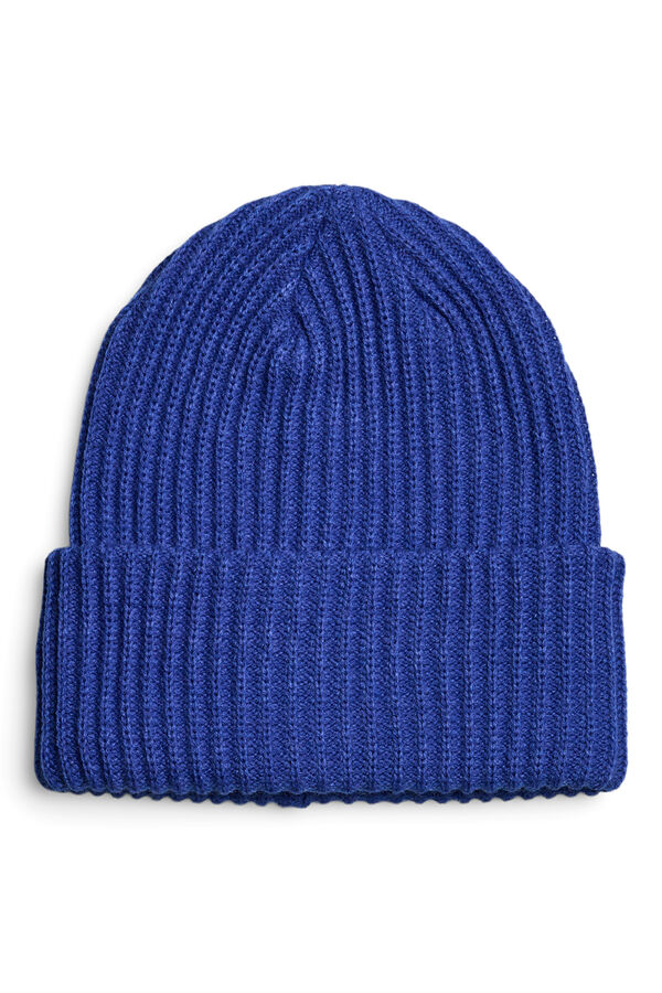 Pieces Gorro de punto azul