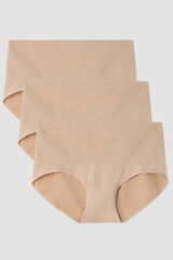 Gisela High-waisted seamless panty nude