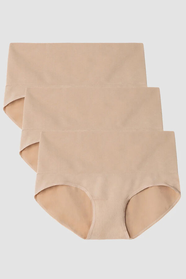 Gisela High-waisted seamless panty nude