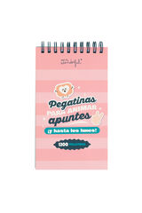 Womensecret Bloc de pegatinas para animar apuntes ¡y hasta los lunes! estampado