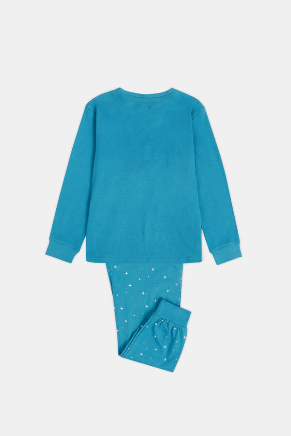 Mr. Wonderful Pijama manga larga ni&ntilde;a - Deslumbras Mr Wonderful azul