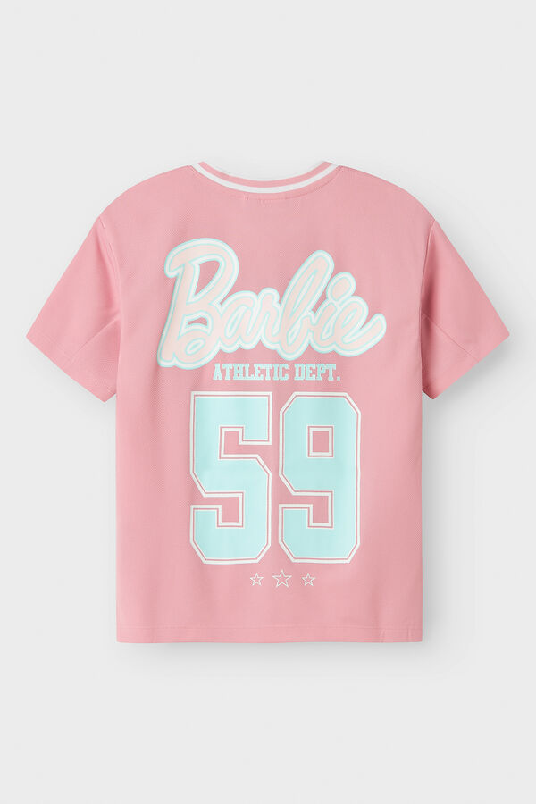 Name it Barbie kurz&auml;rmelig -Shirt Rosa