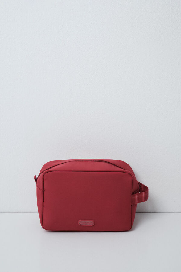 Women'secret Red Snoopy medium vanity case red