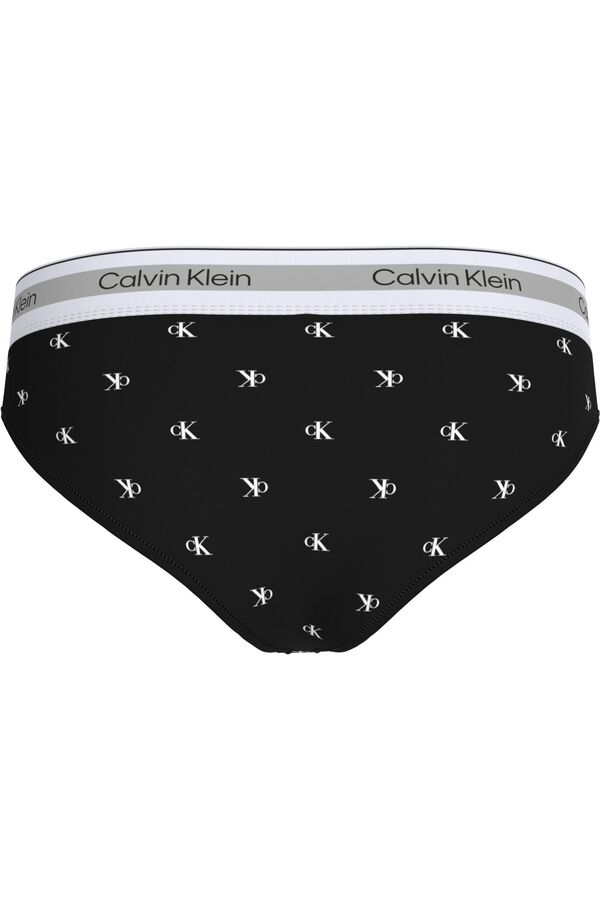 Calvin Klein Cuequinha brasileira estampada com logo preto