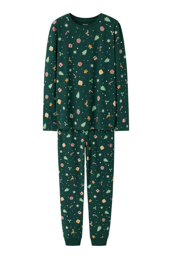 Name it Pijama navide&ntilde;o verde