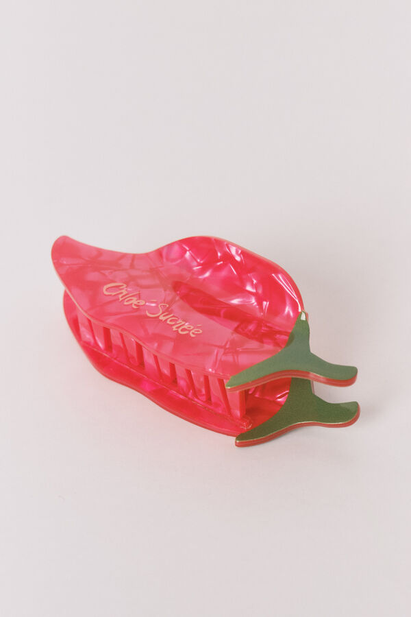 Women'secret Chili pepper hair clip red