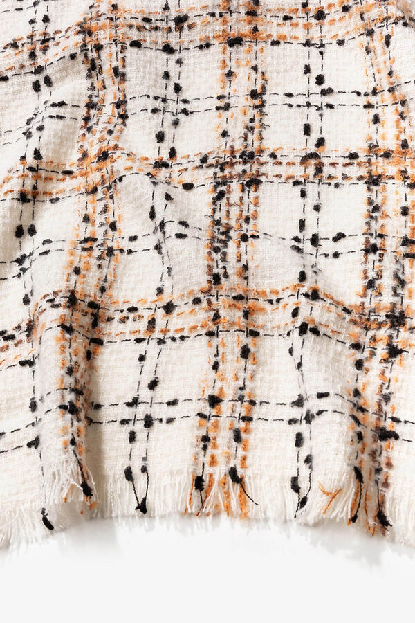 Vilanova Bufanda estampada beige