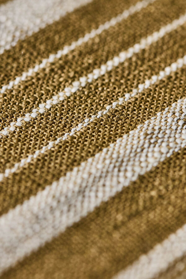 Meraki Neceser de maquillaje oliva oscuro estampado