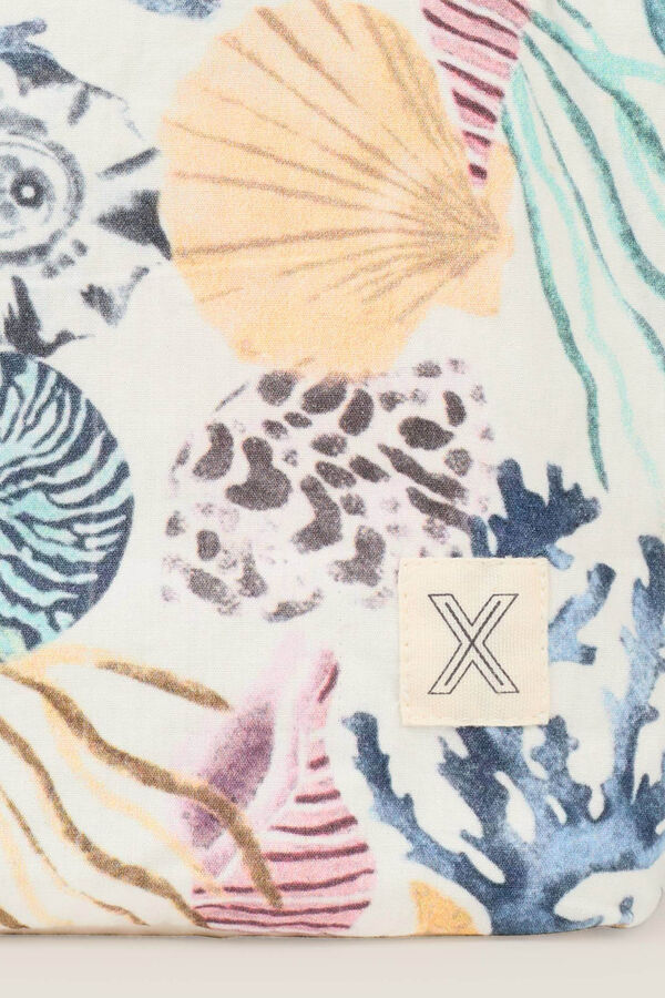 Womensecret Sea motifs cotton vanity case imprimé