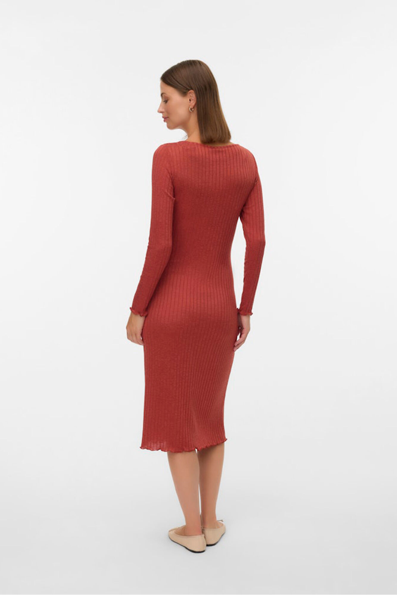 Mamalicious Vestido midi maternity y lactancia 