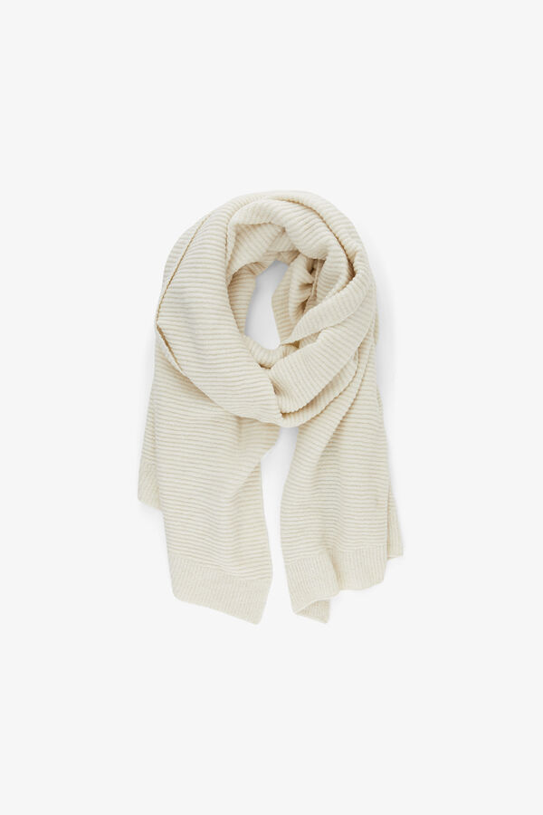 Womensecret Long textured scarf bézs