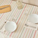 Textura Mantel Antimanchas Rayas yellow