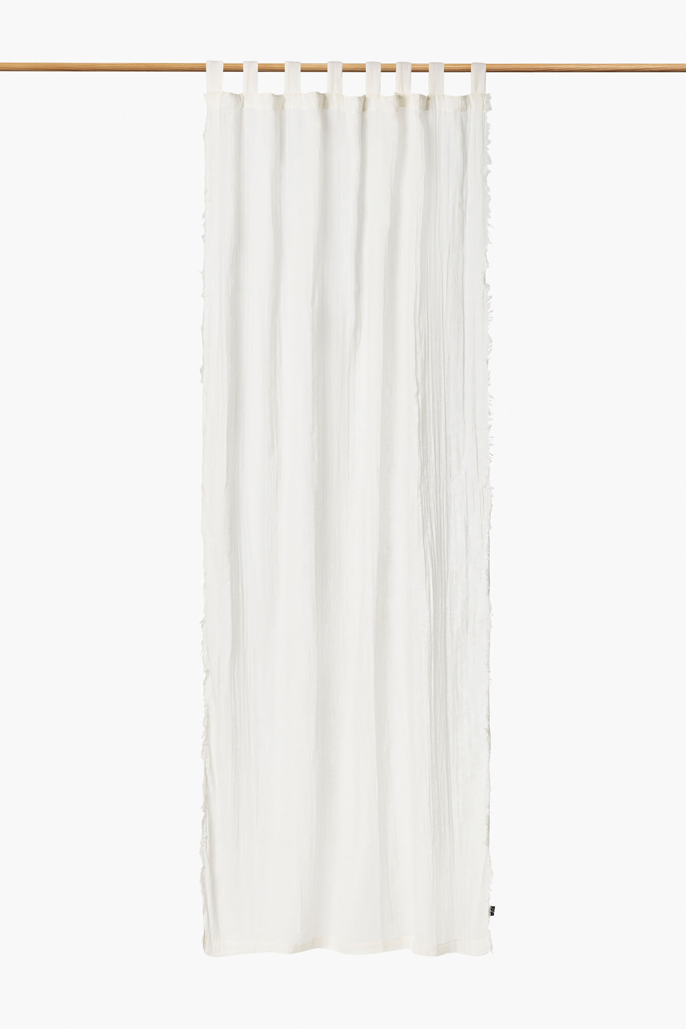 Calma House Gardine Fray 140x280 Ecru