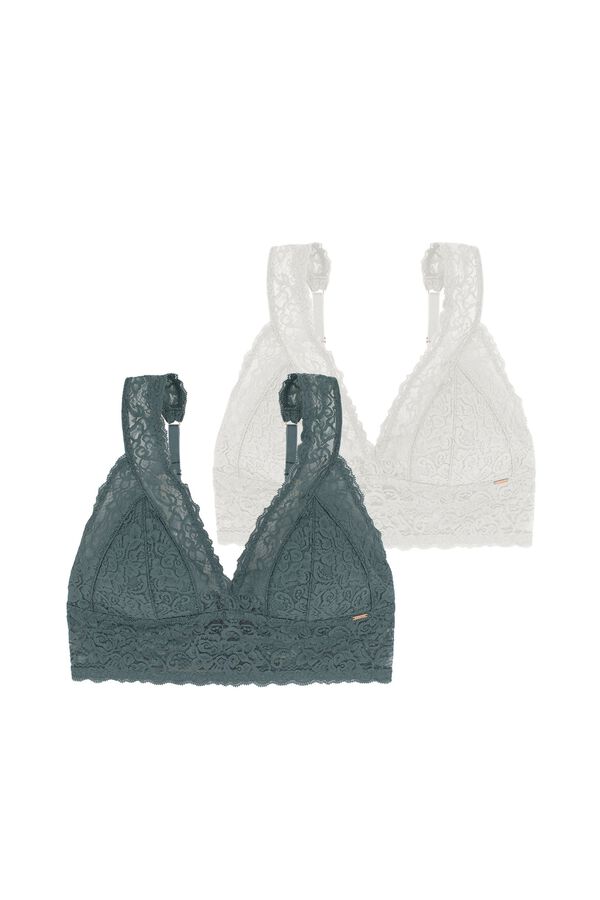 Dorina Pack of 2 Lana bralettes red
