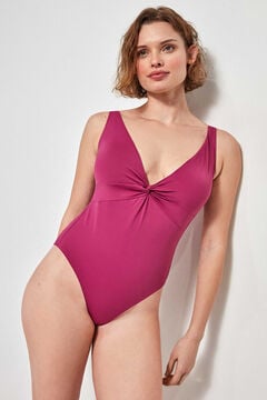 Womensecret Non-wired control swimsuit rose
