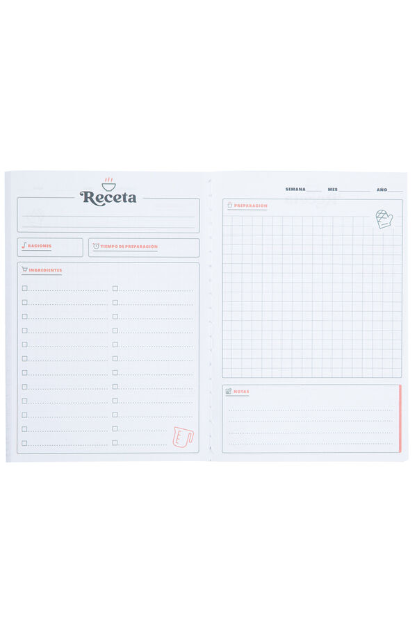 Mr. Wonderful Libros de recetas - Cr&oacute;nica de una cocina IC&Oacute;NICA estampado