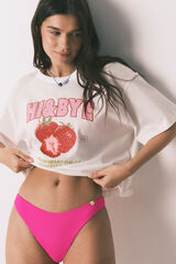 HI&BYE Braga bikini brasile&ntilde;a rosa fucsia