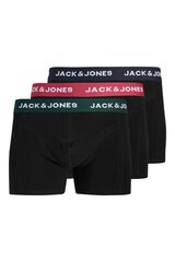 Jack & Jones Pack of 3 cotton boxers black