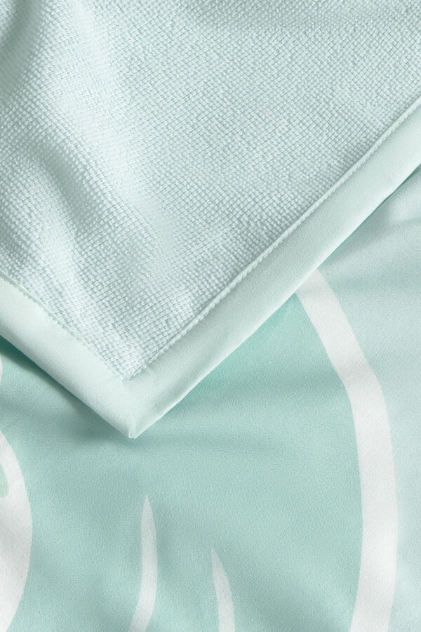 Textura Parchis game beach towel printed