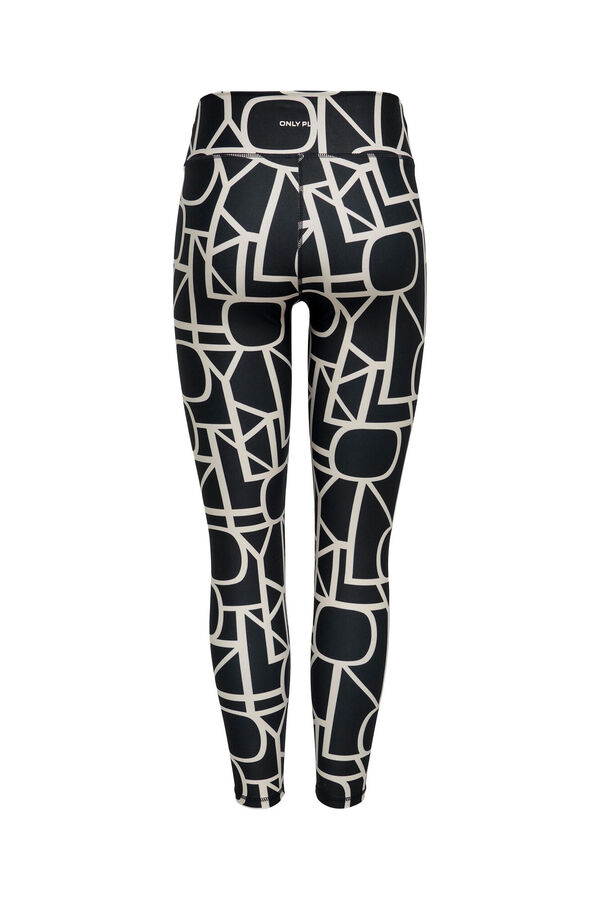 Only Play Leggins largo estampado skinny black