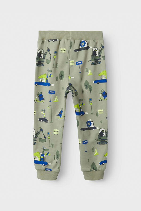 Womensecret Boy's animal car pants green