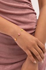 Singularu Pulsera Conchas Enamel Ba&ntilde;o Oro amarillo