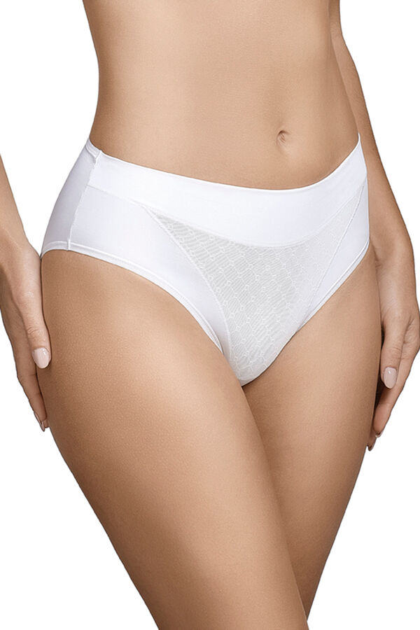 Selene Roxana high-rise panty white