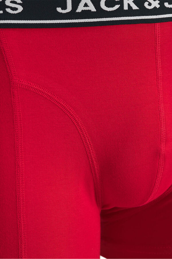 Jack & Jones Lot de 3 boxers bleu