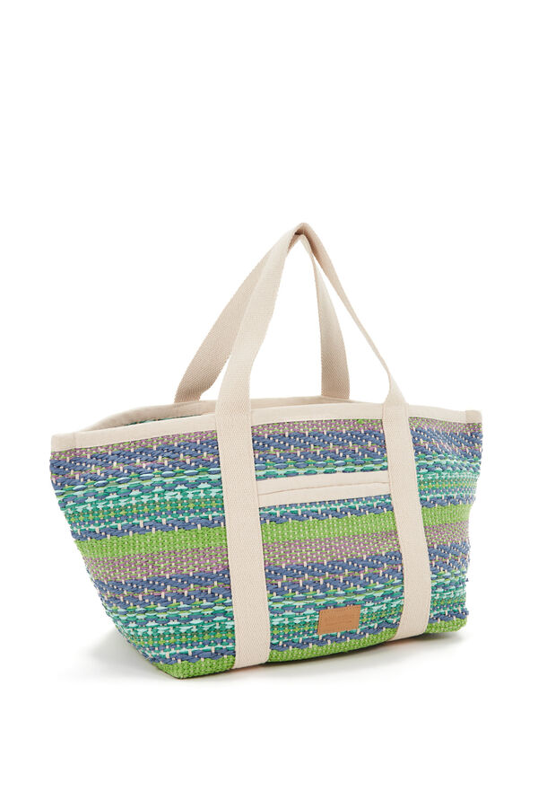 Abbacino  Zelena torba za plažu Zelena